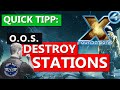 Destroy stations oos  how to fight stations easy in x4 foundations  quick tipp  captain collins