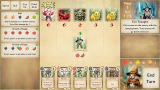 Kemotaku Roguelike Card Puzzle (Gameplay Android)