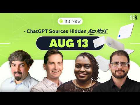It's New 8/13: Google rank volatility, ChatGPT sources harder to find & easier Google Search Profile