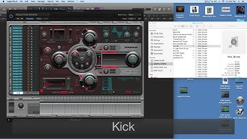 LOGIC Pro X Ultrabeat Drag and Drop Samples