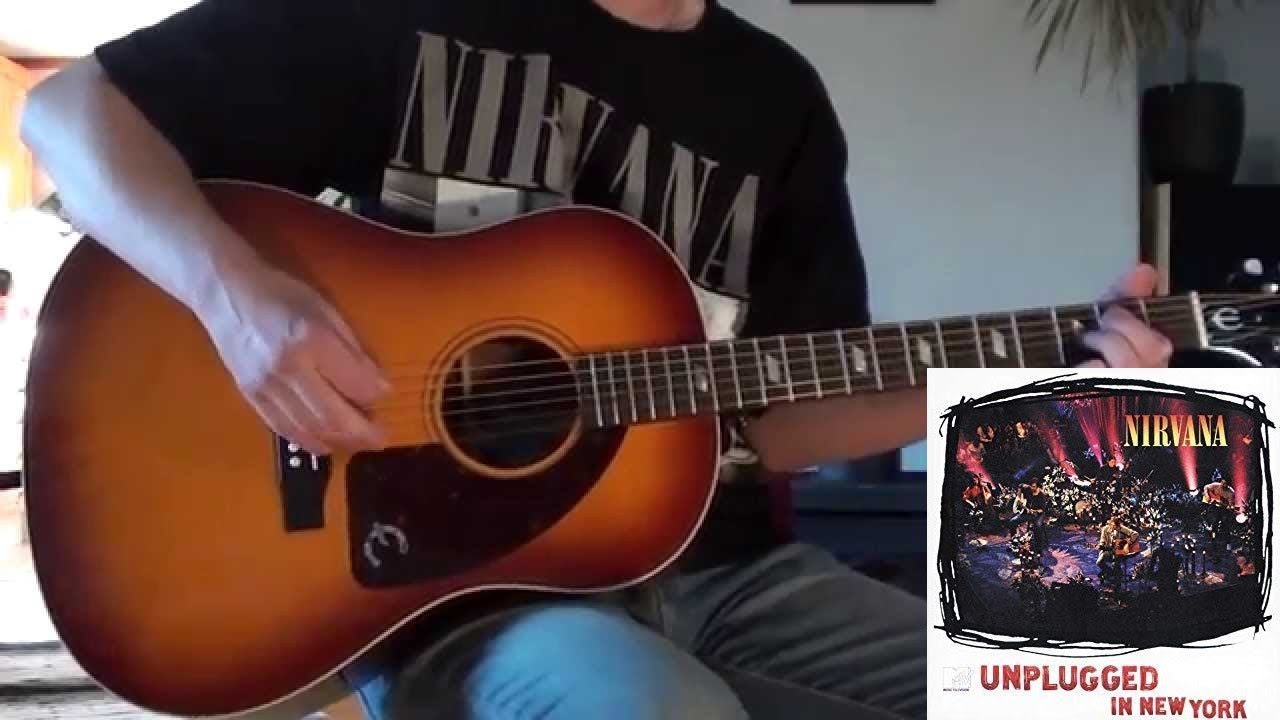 Nirvana - Where Did You Sleep Last Night (Guitar Cover)