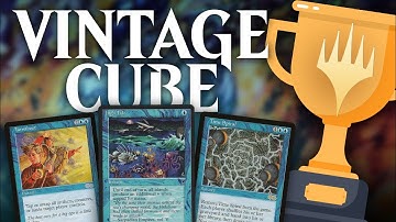 🏆 UNDEFEATED 🏆 High Tide + Time Spiral Storm Combo in Vintage Cube Draft | MTGO Magic the Gathering
