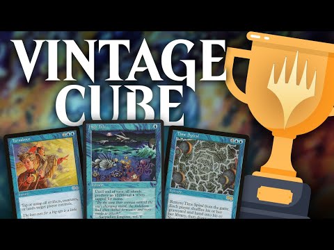 🏆 UNDEFEATED 🏆 High Tide + Time Spiral Storm Combo in Vintage Cube Draft | MTGO Magic the Gathering