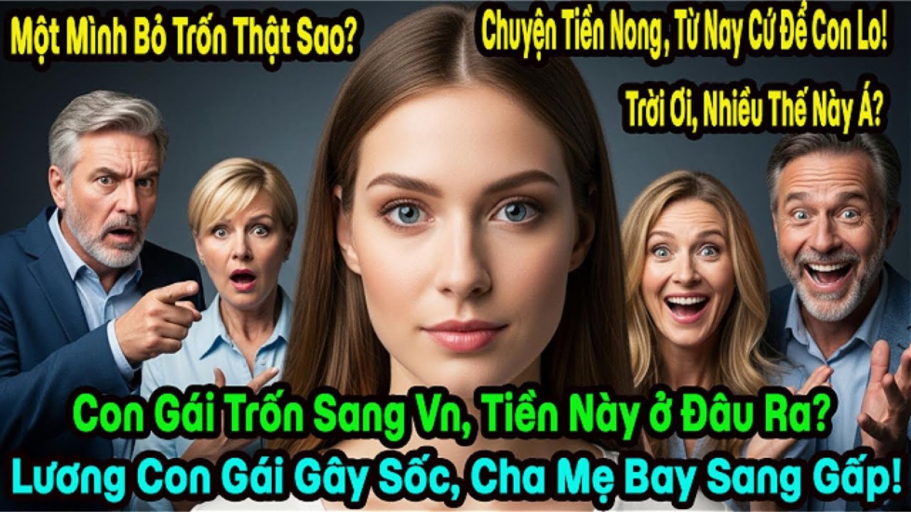 Con Gái Âm Thầm Sang Việt Nam Gửi Tiền, Bố Mẹ Tức Tốc Bay Sang Và Bật Khóc Nức Nở Khi Biết Sự Thật.