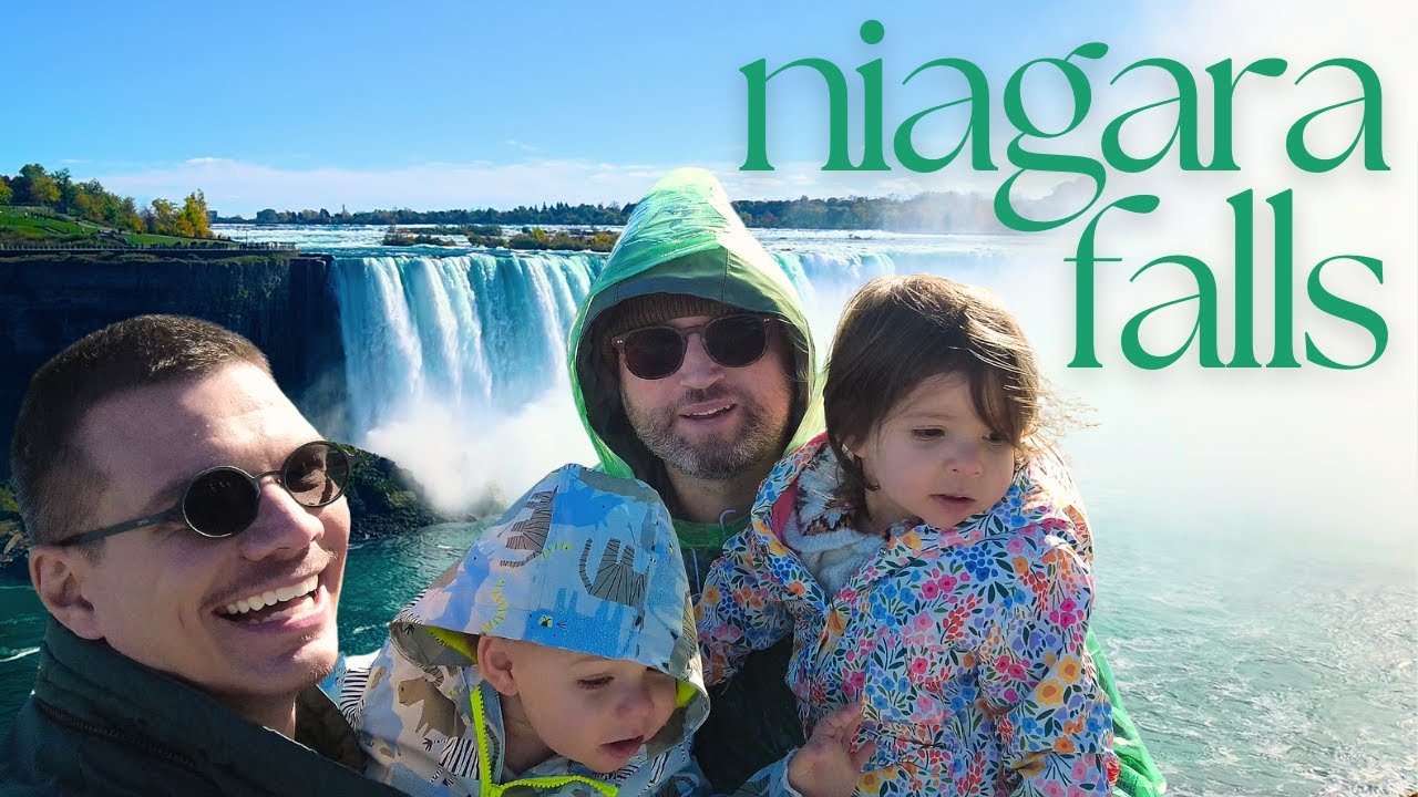 our final Canada vlog | Niagara Falls + Niagara-on-the-Lake with the twins 🌈🇨🇦