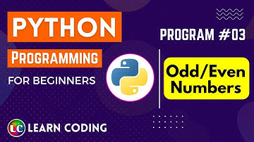 python program to check if a number is odd or even | Learn Coding