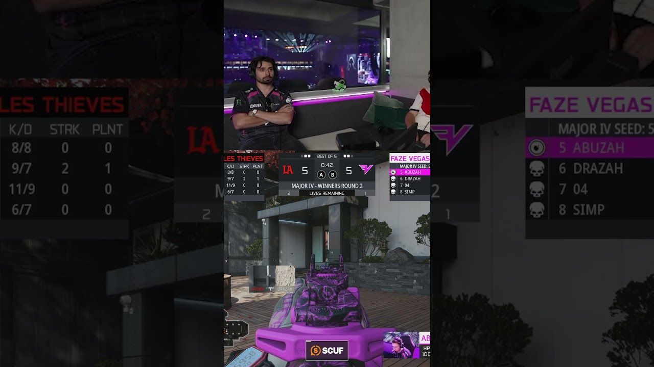 LA THIEVES GAME 5 ROUND 11 ICE VS FAZE! 🧊