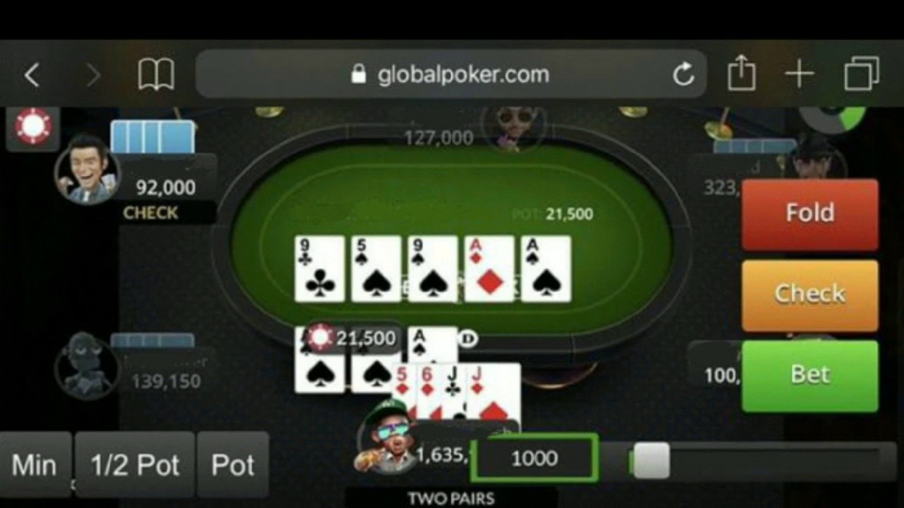 Global Poker Makes you think twice about onlinepoker Global Poker