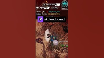 this is why you should hold your knockdown shield | skbloodhound on #Twitch