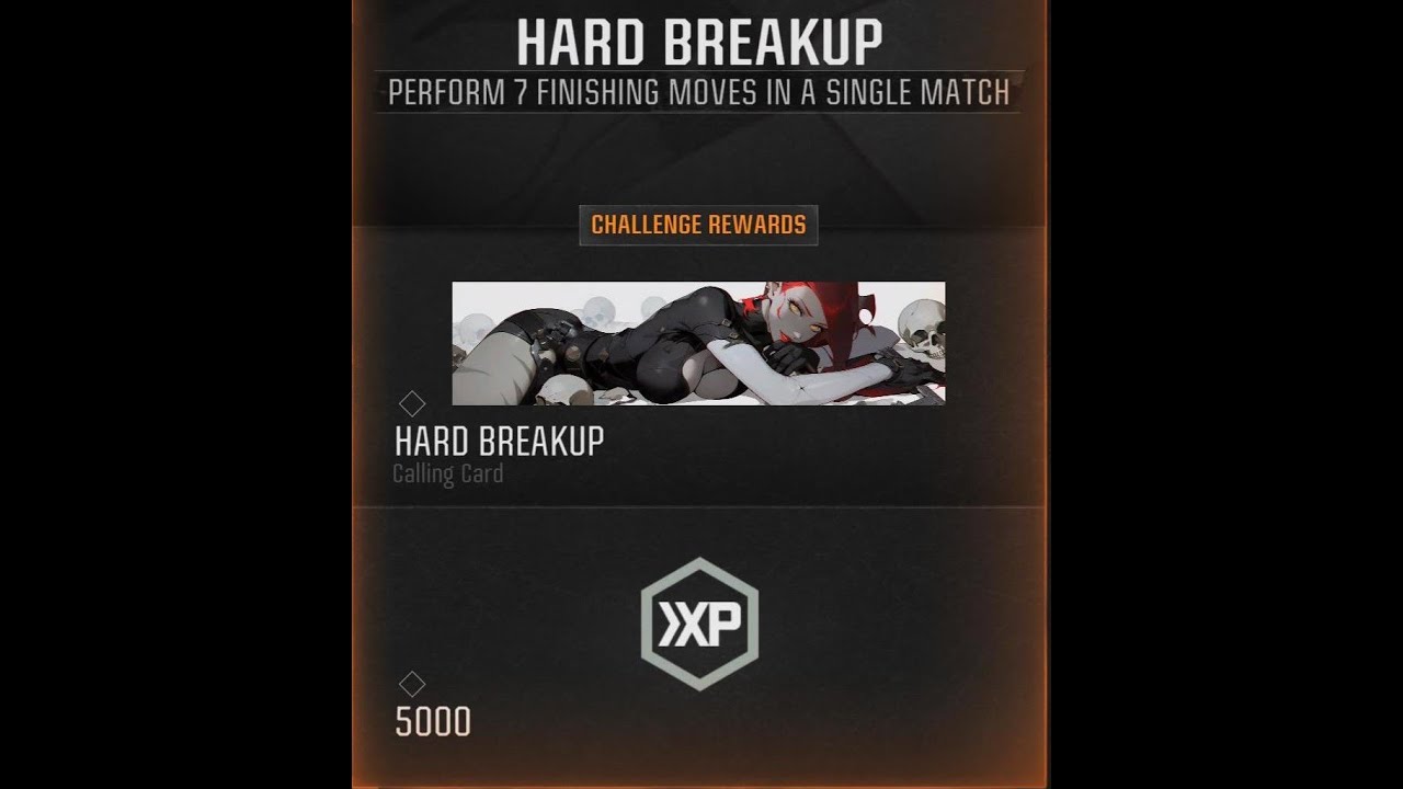 Call of Duty BO6 Hard Breakup Calling Card Trick