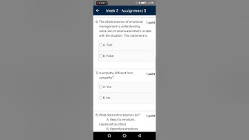 NPTEL Soft Skill Development assignment week 5 answers | Soft Skill Development assignment week 5