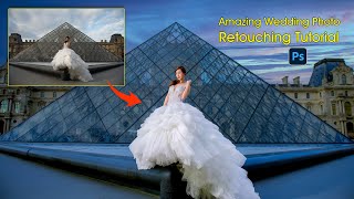 Amazing Wedding Photo Retouching |Photoshop Tutorial 2024 | Vidu Art