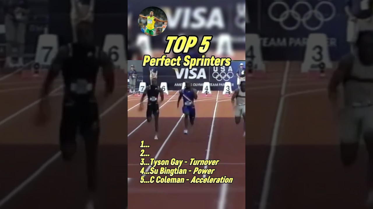Top 5 Most Perfect Sprinters Ever in Sprinting History!