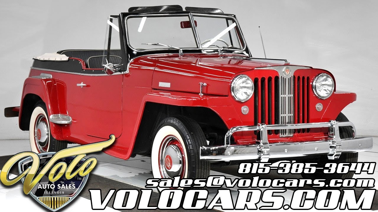1948 Willys Jeepster for sale at Volo Auto Museum (V19251) YouTube