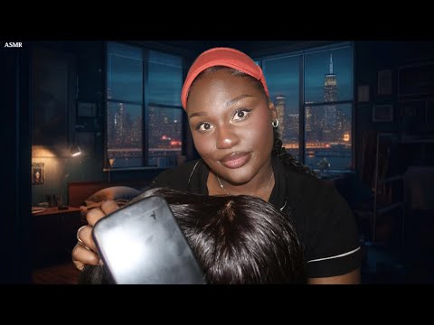 ASMR | Girl That's LOW-KEY OBSESSED With You Comes Over For A Spontaneous "Sleepover"...