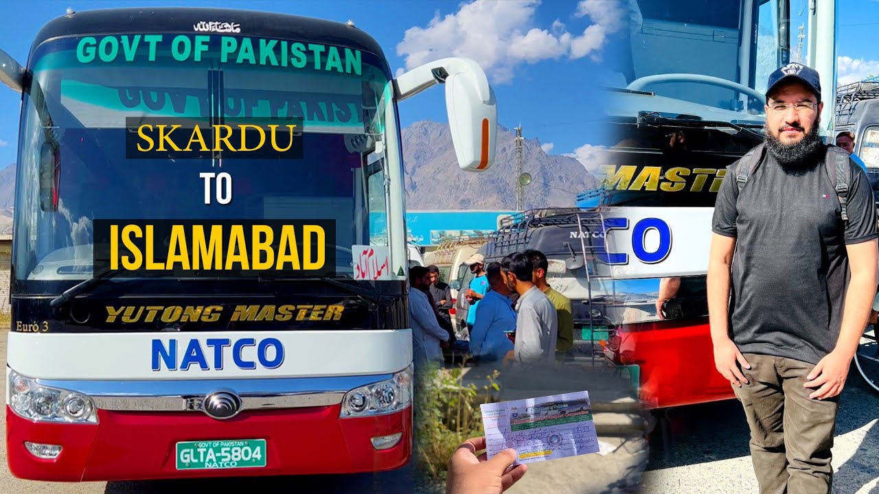 Skardu To ISLAMABAD By Road 2022 -4k- Via NATCO - Skardu Tour - Season 01 (Episode 6 of 6)
