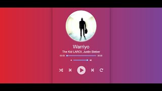 How To Make A Music Player Using HTML CSS JavaScript |Build a Music Player with Js | @learndailyteam