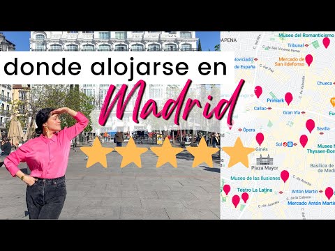 Video: Dónde alojarse en Madrid