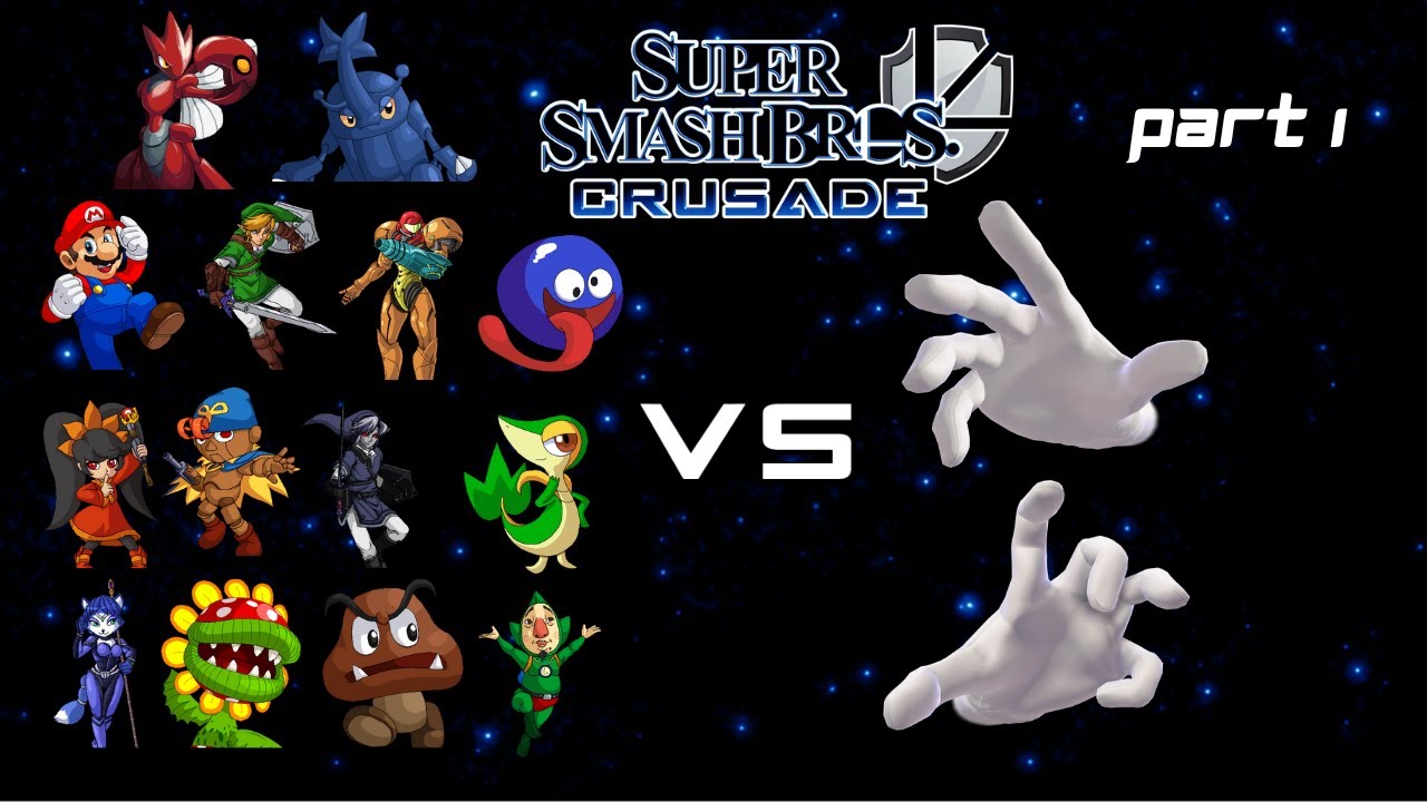 SSBC CMC+ V8 - SSBC Vanilla Roster VS. Master and Crazy Hands (1000 ...