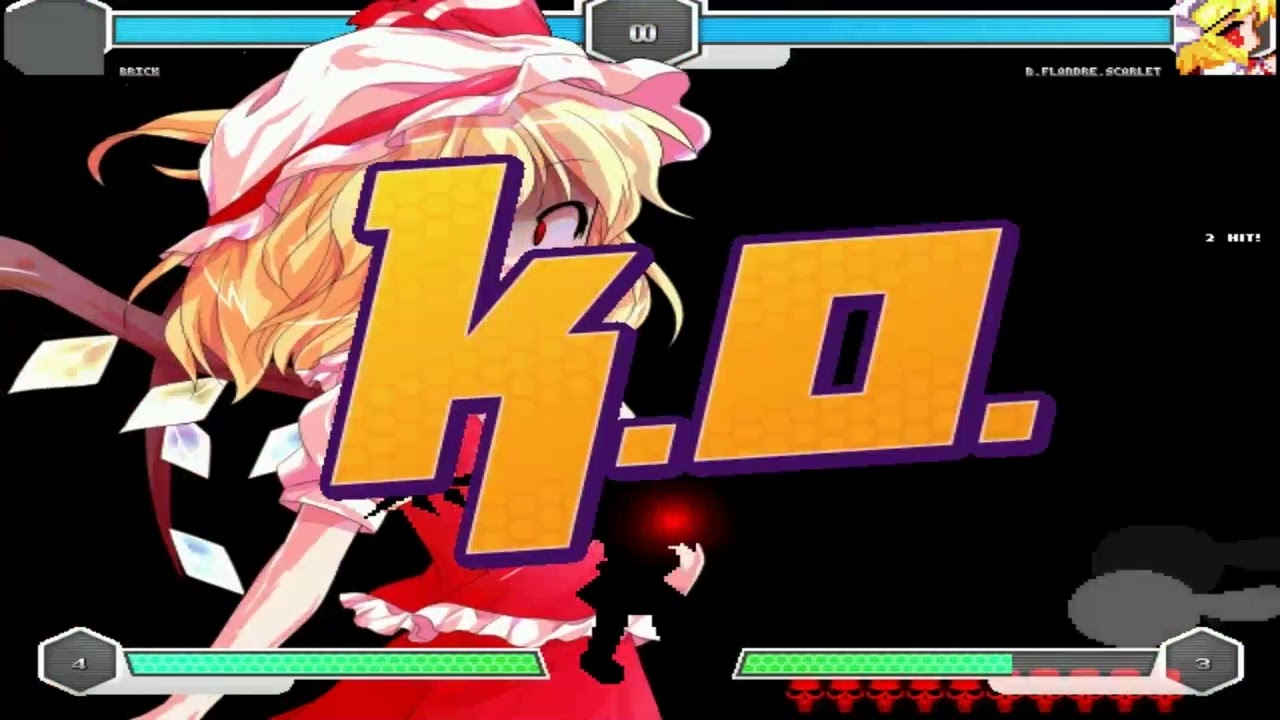 Mugen - Brick Jp (12p) vs B.Flandre.Scarlet (Ganyu and Sparkle Patch) (7p)