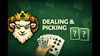 Learn Sheepshead #4: Dealing and Picking