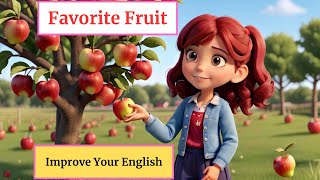 Favorite Fruit | English Conversation Practice | improve English Listening Skills | Learn English