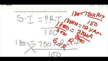 Chapter 8.2: Interest ( interactive content) IGSCE Mathematics 0580