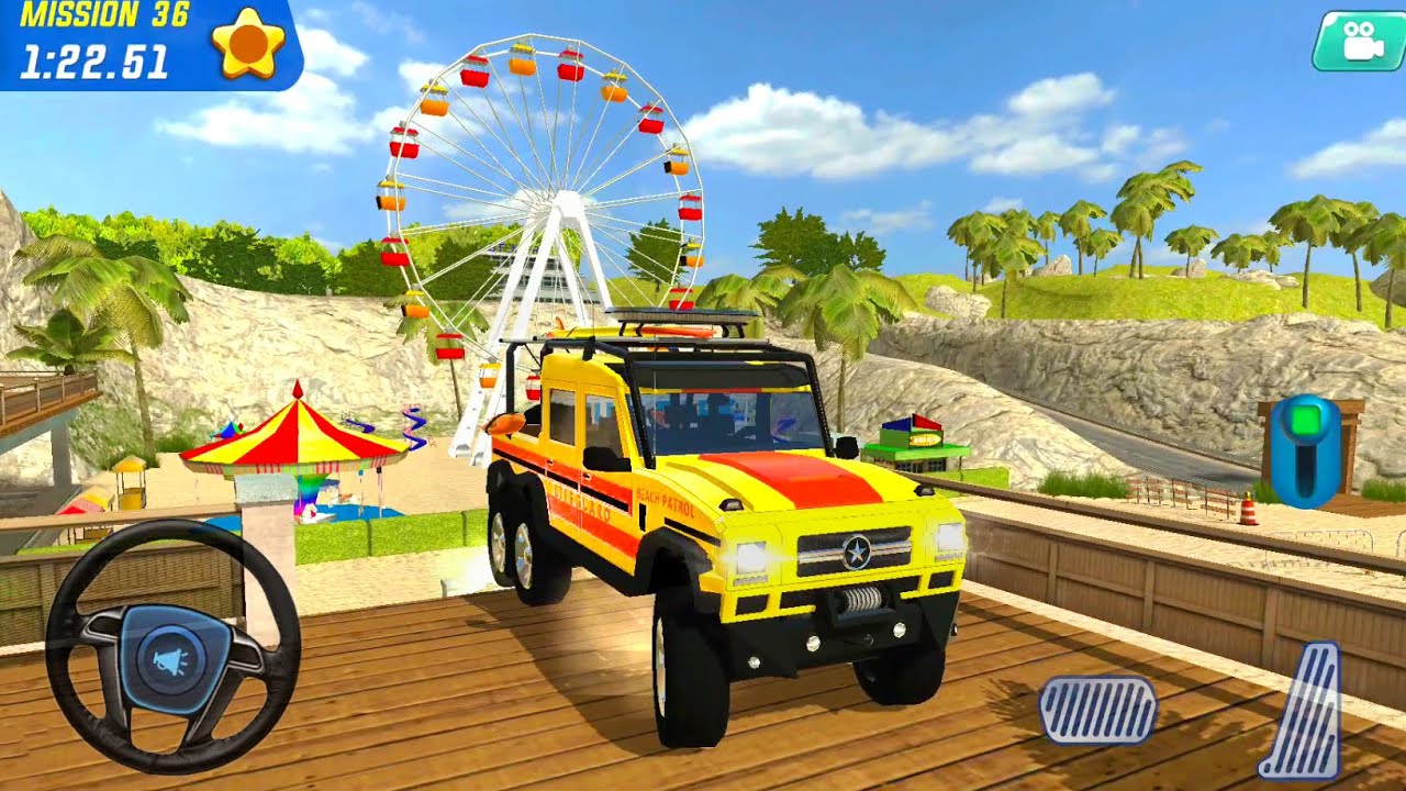 LifeGuard Beach Patrol Simulator - Coast Emergency Patrol #6 - Android Gameplay