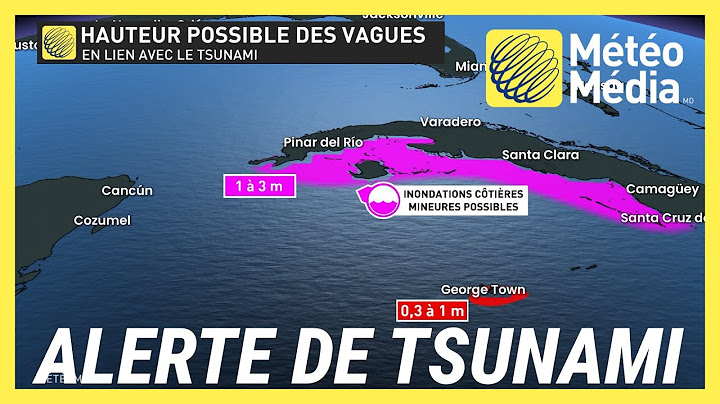 Alerte de tsunami : un puissant séisme de 7,6 dans les Caraïbes
