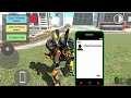 Franklin unlocking new robot character in Indian bike driving 3D