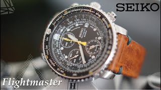 Seiko Flightmaster SNA411 Best Affordable Chrono - YouTube