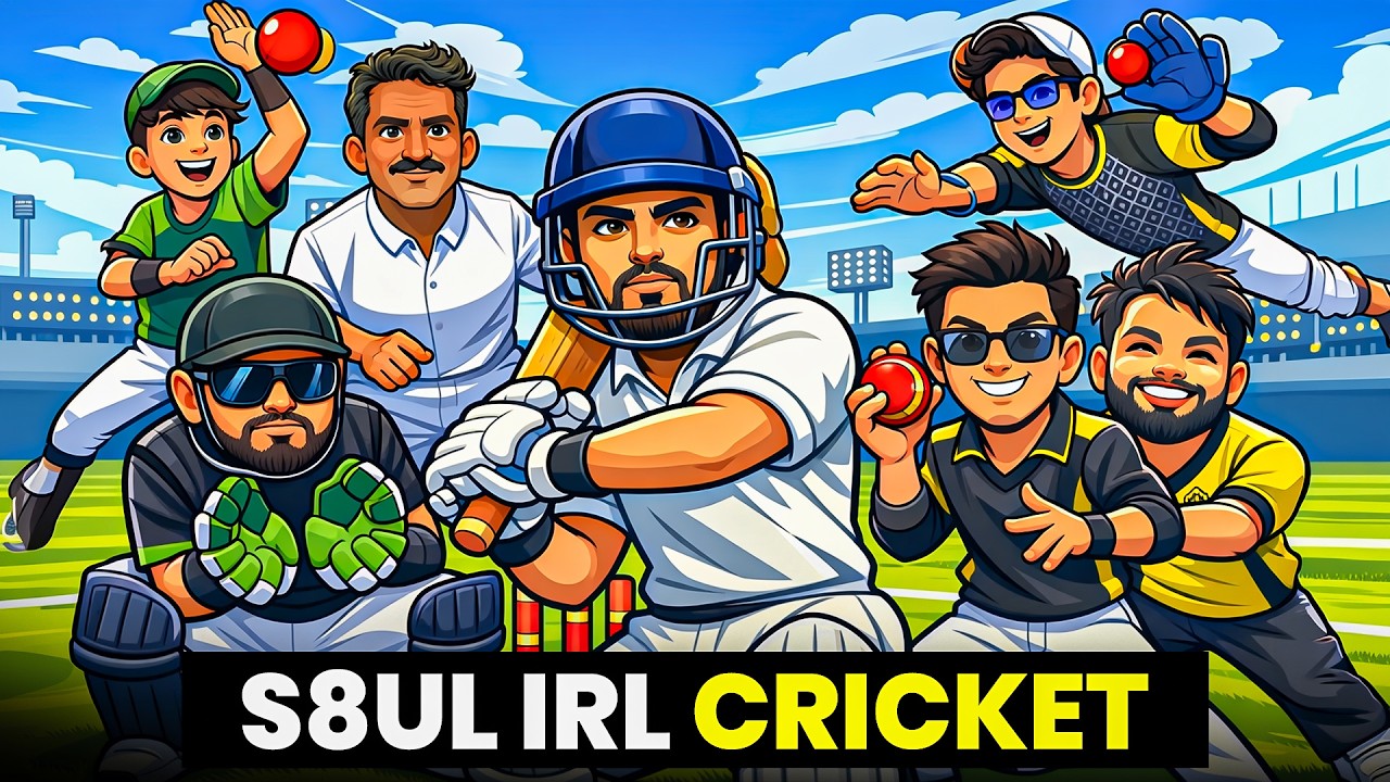 🔴 S8UL IRL CRICKET LIVE