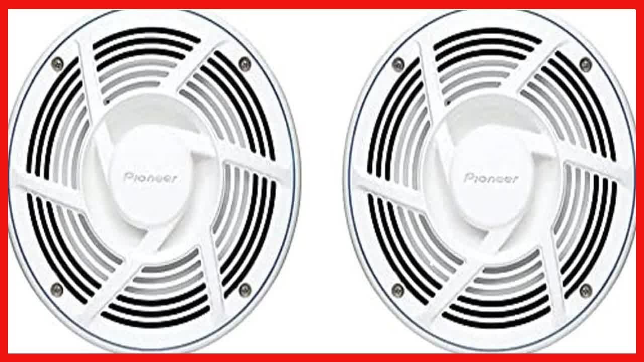 Pioneer TS-MR2040 Enceintes De Voiture Marines 20cm 2 Voies - Puissance 200W
