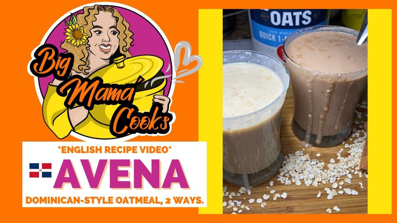 Dominicanstyle Oatmeal AVENA DOMINICANA *ENGLISH RECIPE VIDEO* 