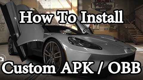 Android Tip - How To Install A Custom APK/OBB - Emulator Used