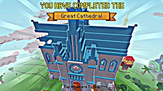 BLOCK CRAFT 3D GAMEPLAY BUILDING THE “GREAT CATHEDRAL “