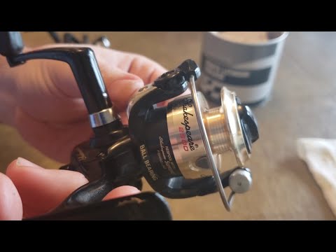 Shakespeare 2500 and Shakespeare 35 spinning reel breakdown