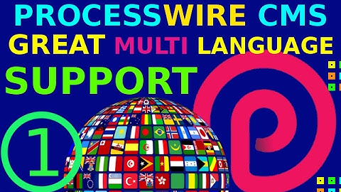1-Processwire Great Multi Language Support (Initialize)