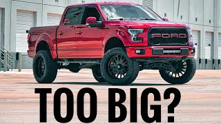 Daily Driving a F150 on 37inch Tires. What You NEED to Know!