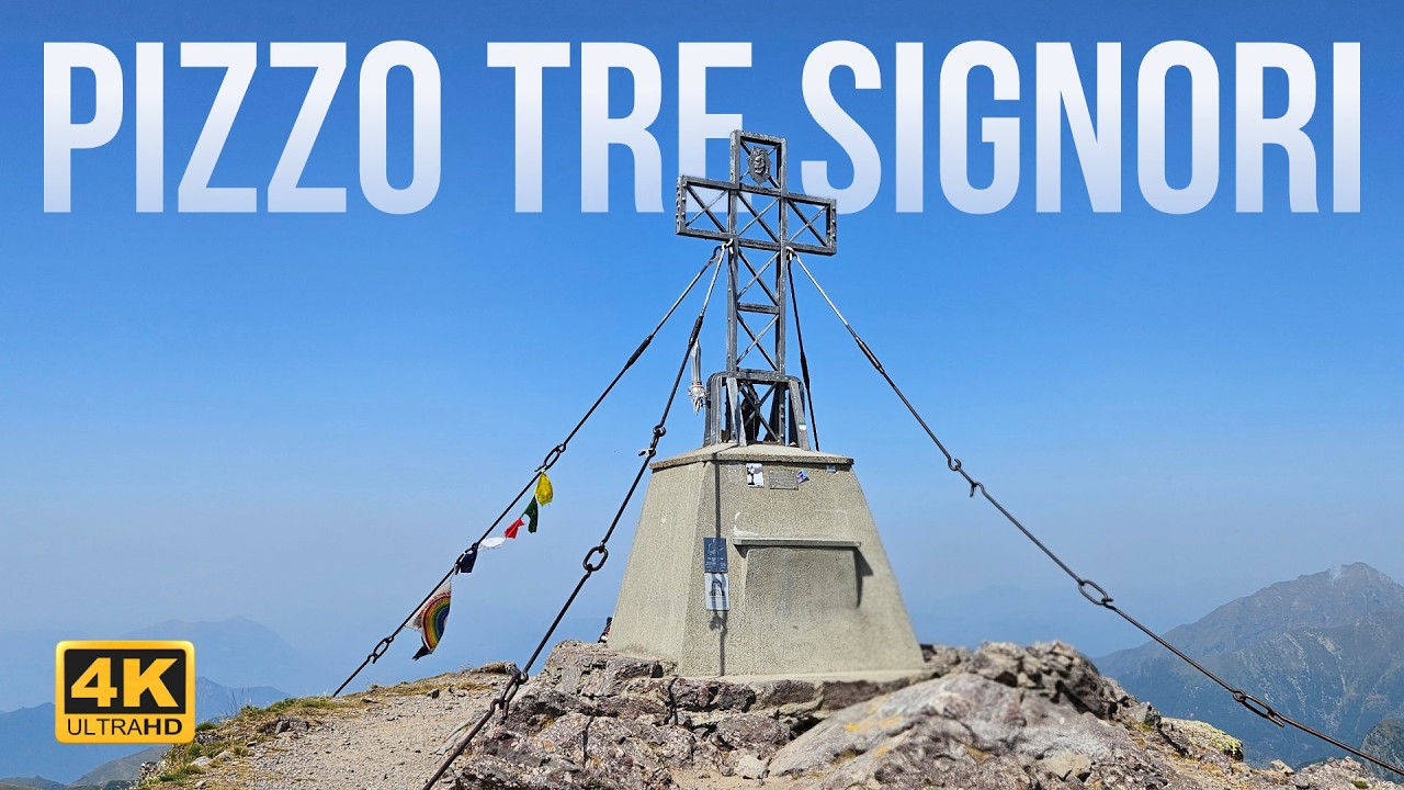 PIZZO TRE SIGNORI E CIMA DI GIAROLO | Giro ad anello da Ornica [4K]