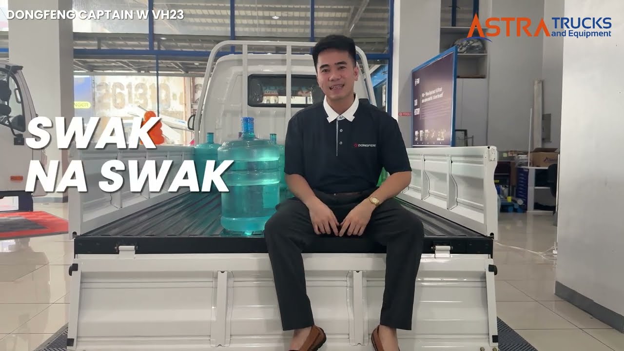 ASTRA Dongfeng Captain W VH23 Dropside | Negosyo-Ready Truck Walkaround