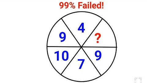 Literally 99% failed to solve this maths puzzle! Can you?