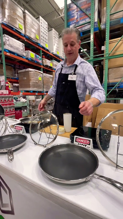 Houston, Texas - Hexclad 7-Piece Cookware Set Demo at Costco 