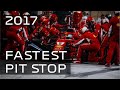 F1 Top 10 Fastest Pit Stops of 2017