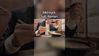 Late Night Ramen After Work. 🍜 #Shorts