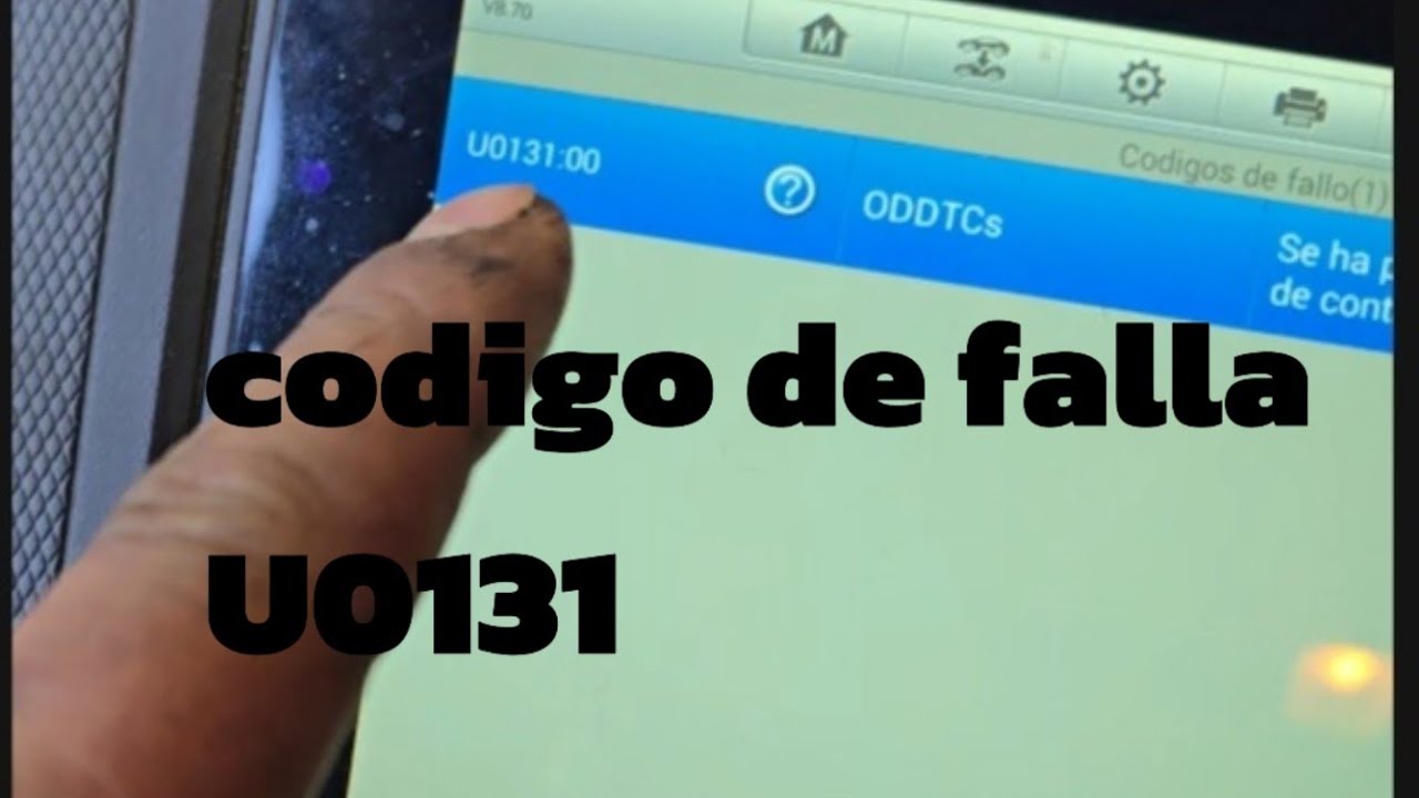 por que esta duro el volante de mi carro.?codigo de falla U0131