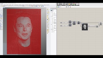 Grasshopper Tutorial: How To Pixelate Elon Musk