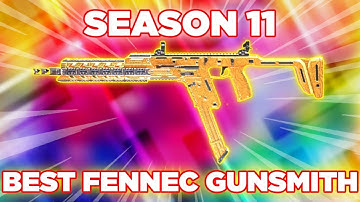 SEASON 11 BEST FENNEC GUNSMITH IN COD MOBILE BR | FENNEC GUNSMITH CODM BR | FENNEC LOADOUT CODM BR