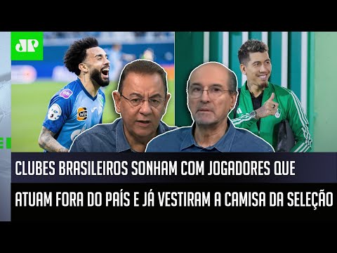 "Eles jogam em qualquer clube do Brasil..." Flávio Prado elogia craques que podem voltar ao Brasil