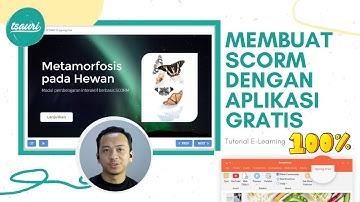Tutorial Elearning Membuat Konten SCORM Interaktif dengan Aplikasi GRATIS Ispring Free (Bukan Trial)